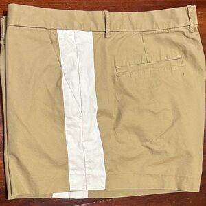 Men's Tan and White Shorts